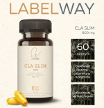 CLA SLIM Конъюгированная Линолевая Кислота Labelway, 60 кап