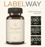 Лецитин Labelway 90 кап, 1000 мг